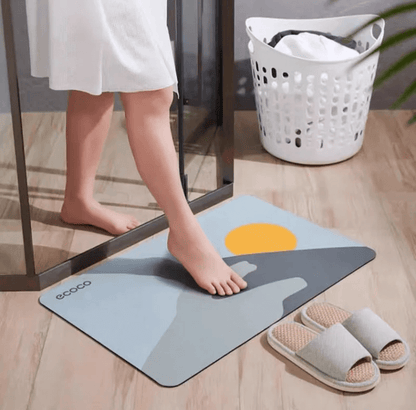 Mobie Diatom mud Super Absorbent Quick Dry Bath Mat 80×50cm E23129