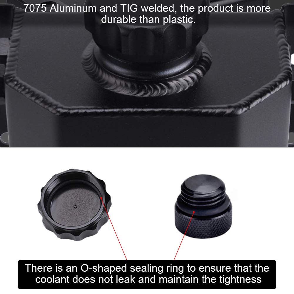 Radiator Overflow Tank Coolant Kit 1L