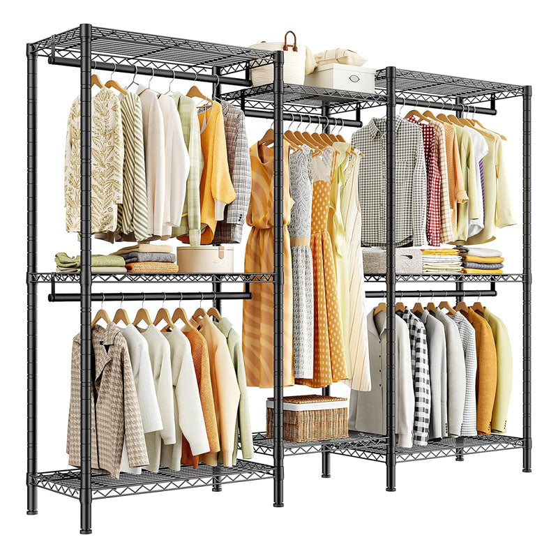 Metal Wardrobe Clothes Rack
