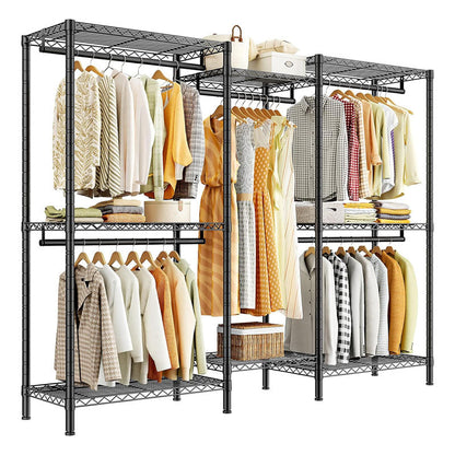 Metal Wardrobe Clothes Rack