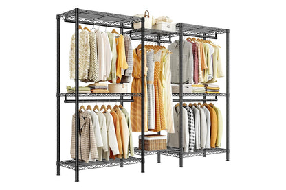 Metal Wardrobe Clothes Rack Clothes Organizer