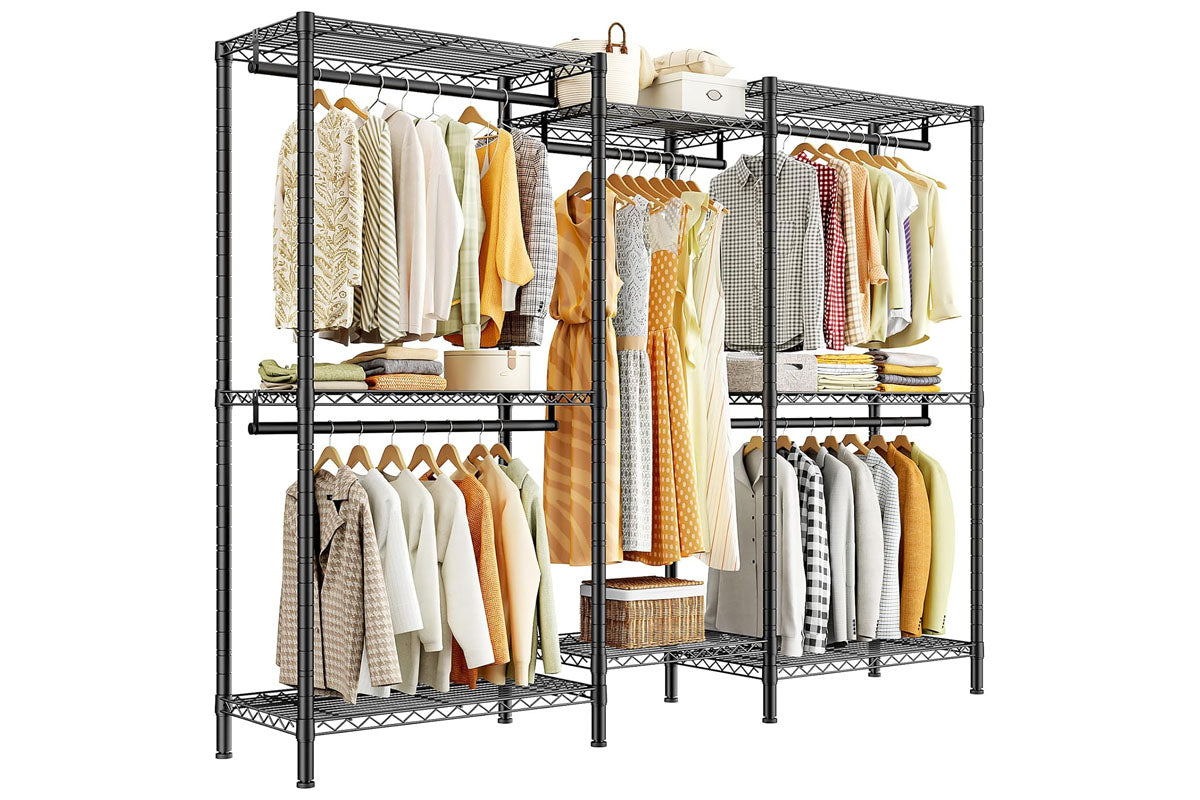 Metal Wardrobe Clothes Rack