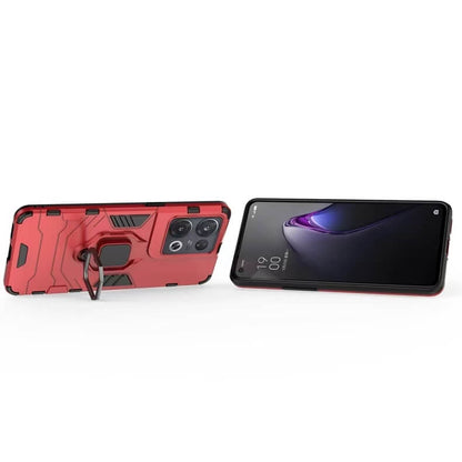 Armor Double Layer Ring Magnetic Kickstand Compatible with Samsung A01 2020 Case
