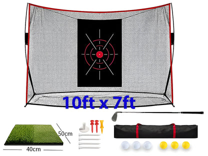 Golf Practice net with Target