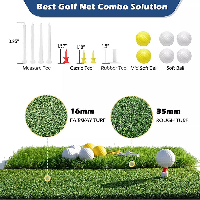 Golf Practice net with Target