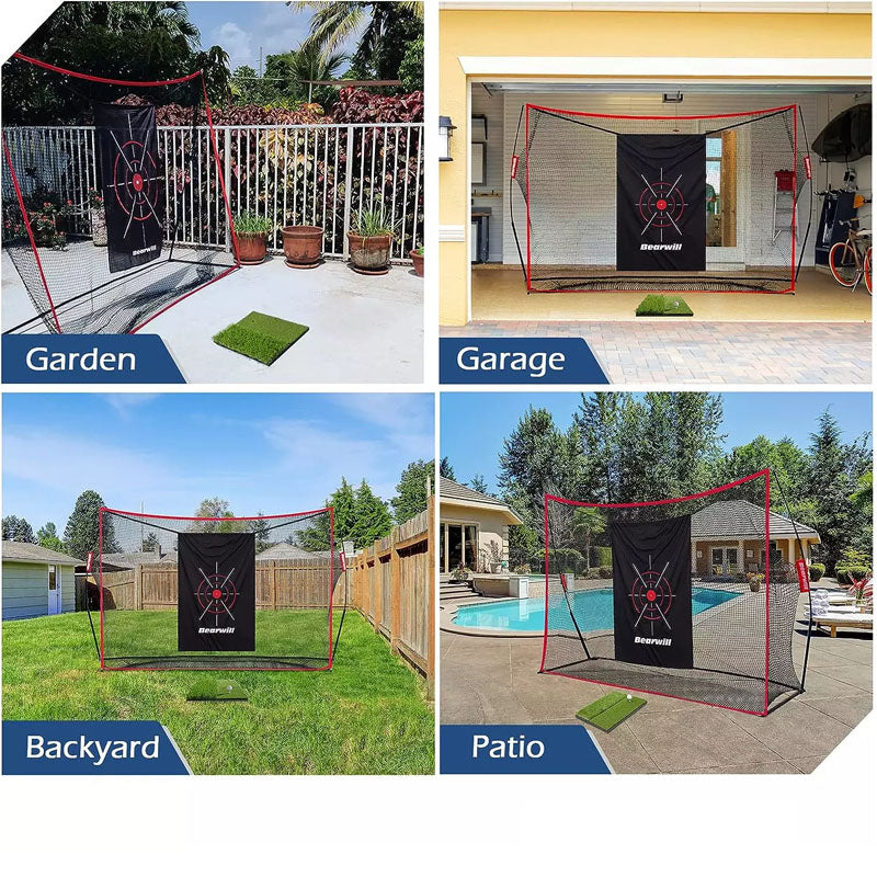 Golf Practice net with Target