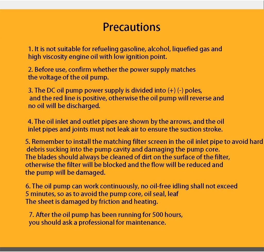 12V Diesel Transfer Pump