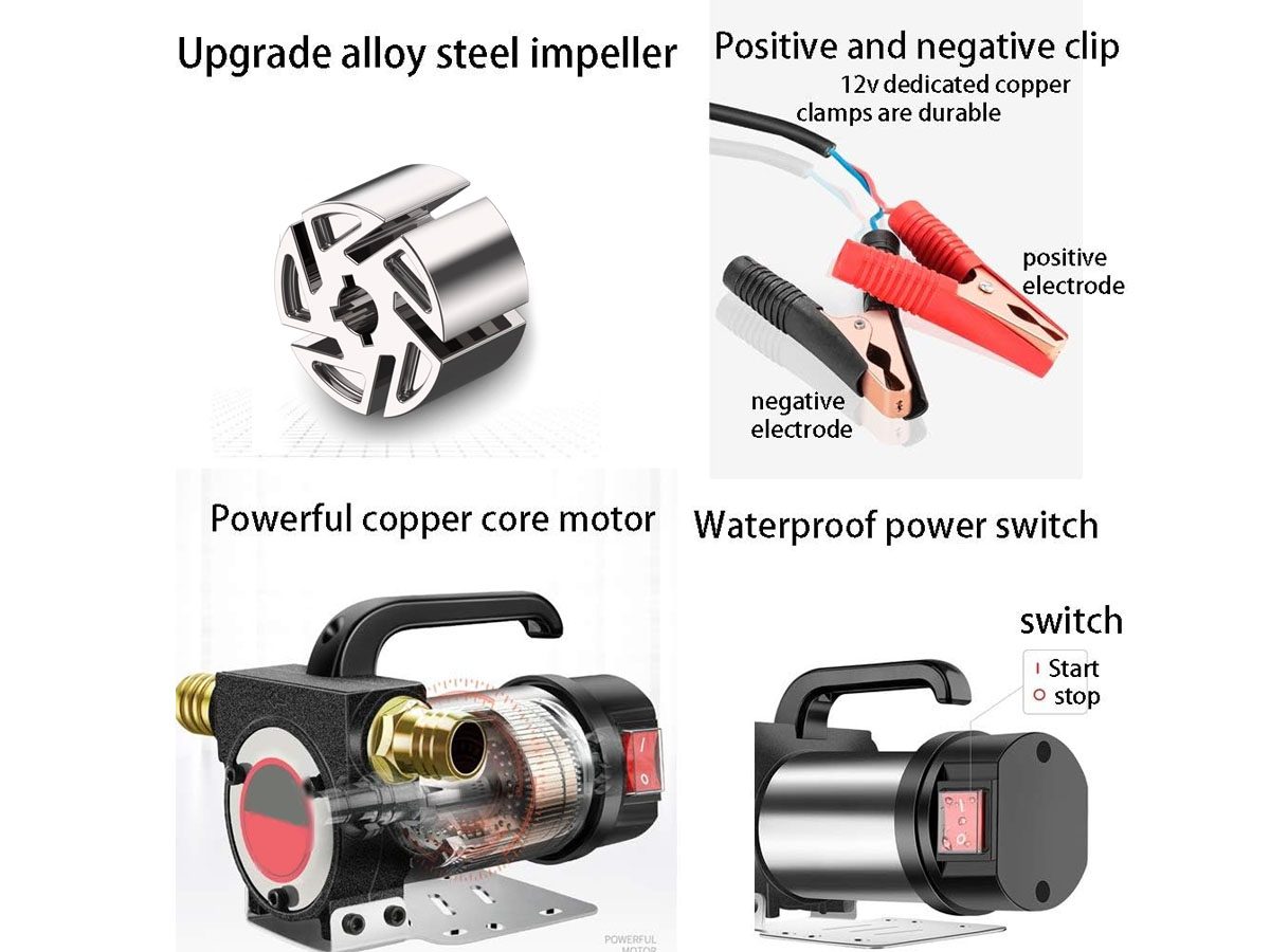 12V Diesel Transfer Pump
