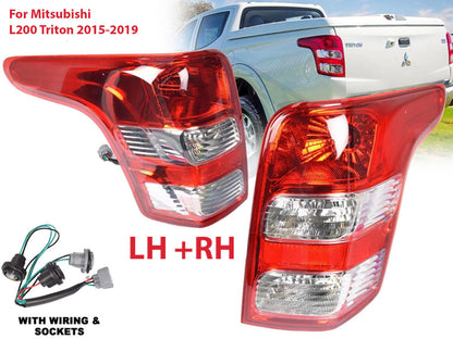 Replacement Mitsubishi L200 Triton Left & Right Tail Light