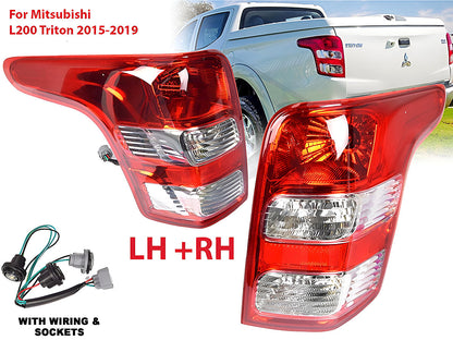 Replacement Mitsubishi L200 Triton Left & Right Tail Light