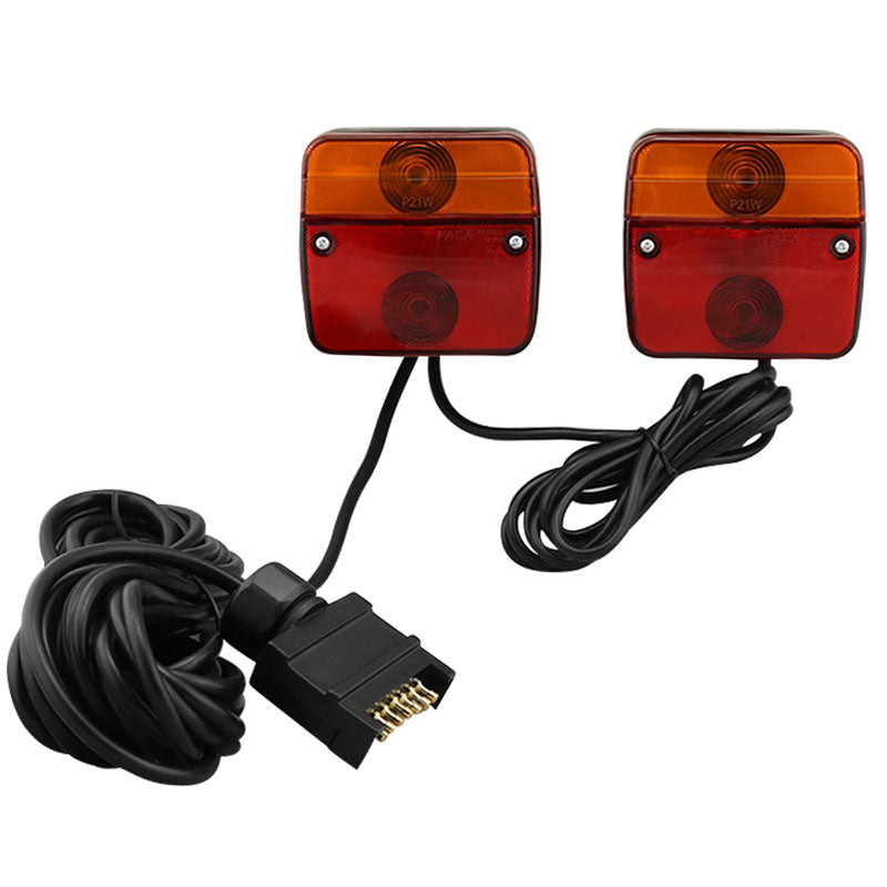Trailer Light 12V Magnetic Safety Light Indicator Tail lights