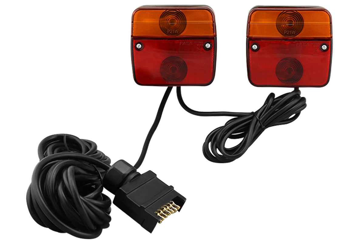 Trailer Light 12V Magnetic Safety Light Indicator Tail lights