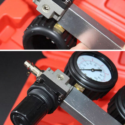 Engine Cylinder Leak Tester Leak Down Test Tool Kit Automotive Special Tool Kit