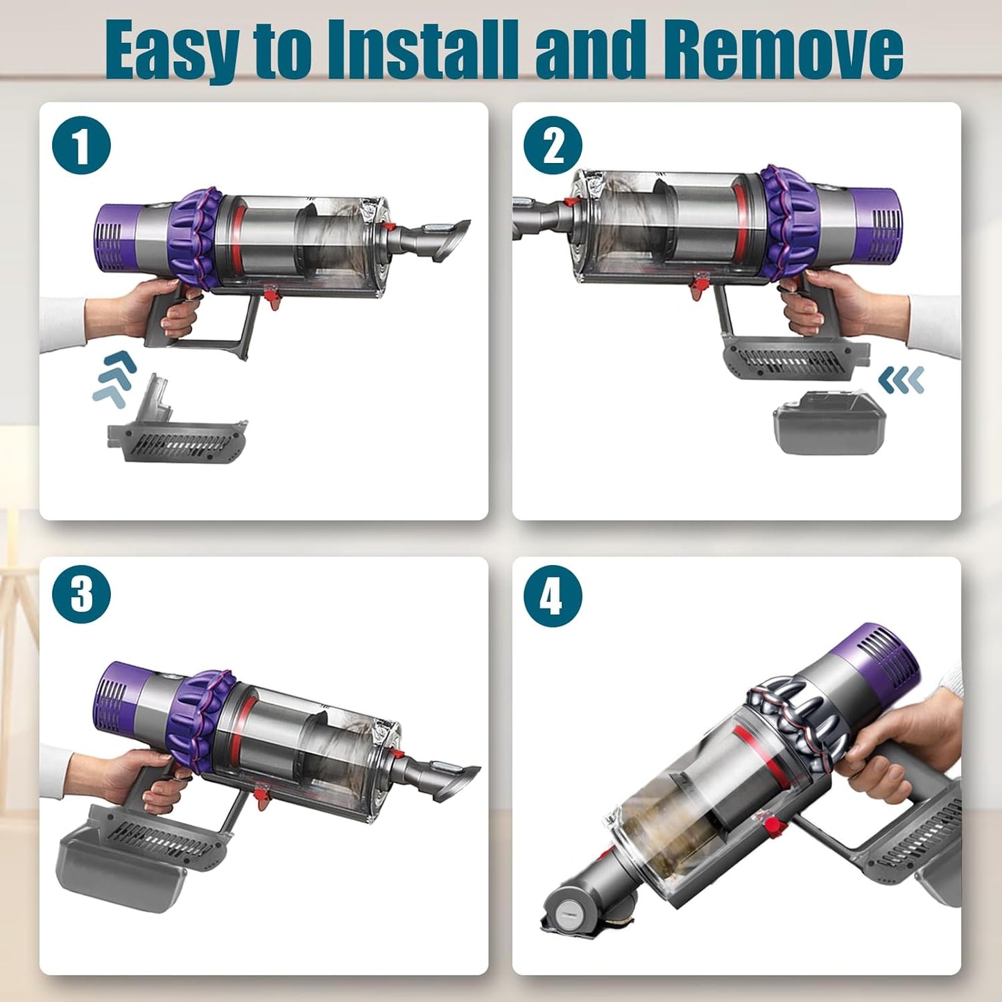 Makita to Dyson Battery V10 Series Vacuum Cleaner Adapter Converter