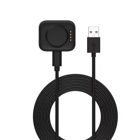 USB-A Charger for OPPO Watch (Watch X, X2, 4 Pro, 3/3 Pro, 2, SE) (Black) 1m