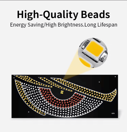 Mobie Evil Eyes Multicolor USB Car Mood Light Plug Play Multi Mode