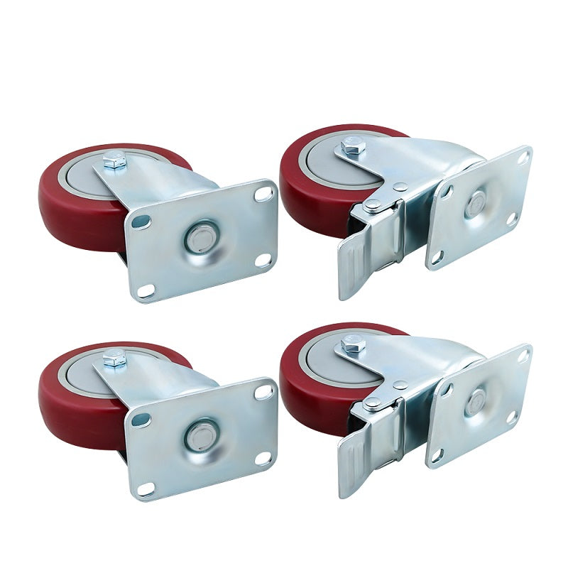 Caster Wheels Trolley Wheels Kit
