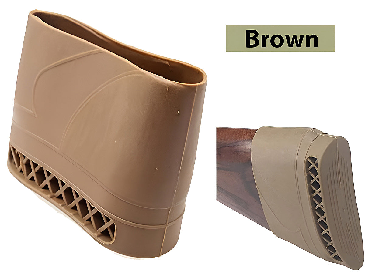 Gun Recoil Pad, Rubber Slip On Recoil Pad for Rifle, Shotgun and Butt Gun
