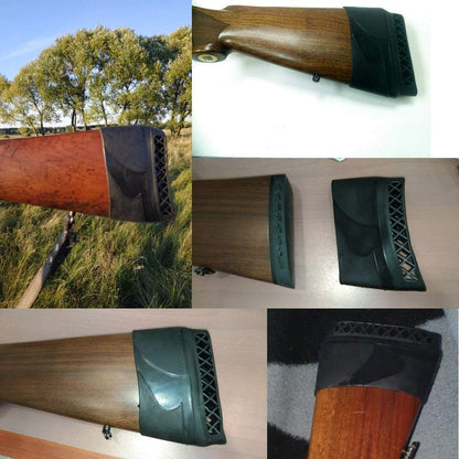Gun Recoil Pad, Rubber Slip On Recoil Pad for Rifle, Shotgun and Butt Gun