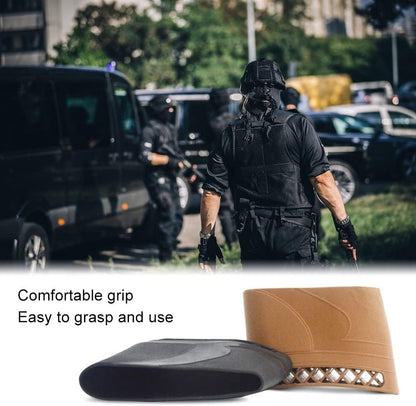 Gun Recoil Pad, Rubber Slip On Recoil Pad for Rifle, Shotgun and Butt Gun