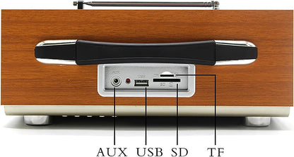 Multi Band Vintage FM Radio Speaker Bluetooth