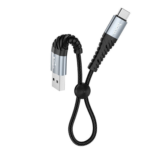 Hoco Cool Charging Data Cable USB-A to Type-C 0.25m X38