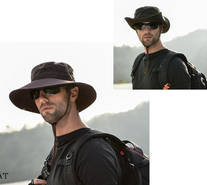 4 Colours Sun Hat Bucket Outdoor Fishing Hiking Cap UV Protection