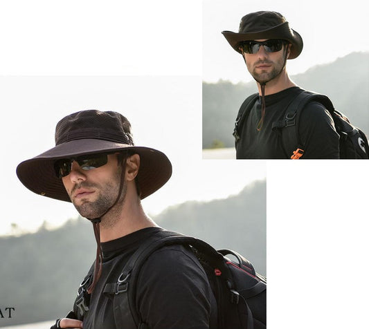 4 Colours Sun Hat Bucket Outdoor Fishing Hiking Cap UV Protection