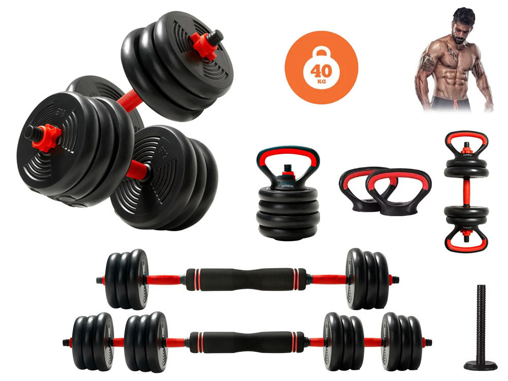 Adjustable Dumbbells Set 40KG