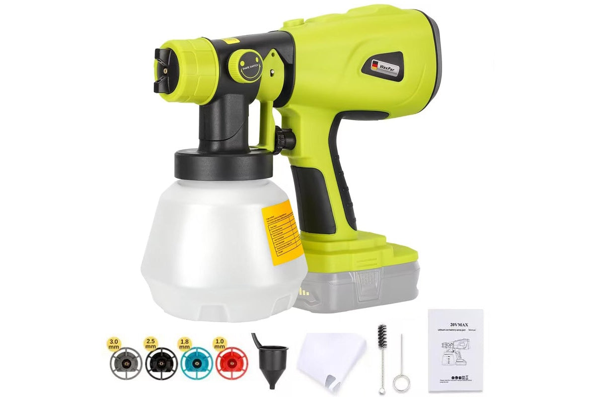 Cordless Paint Spray Gun for Ryobi Battery