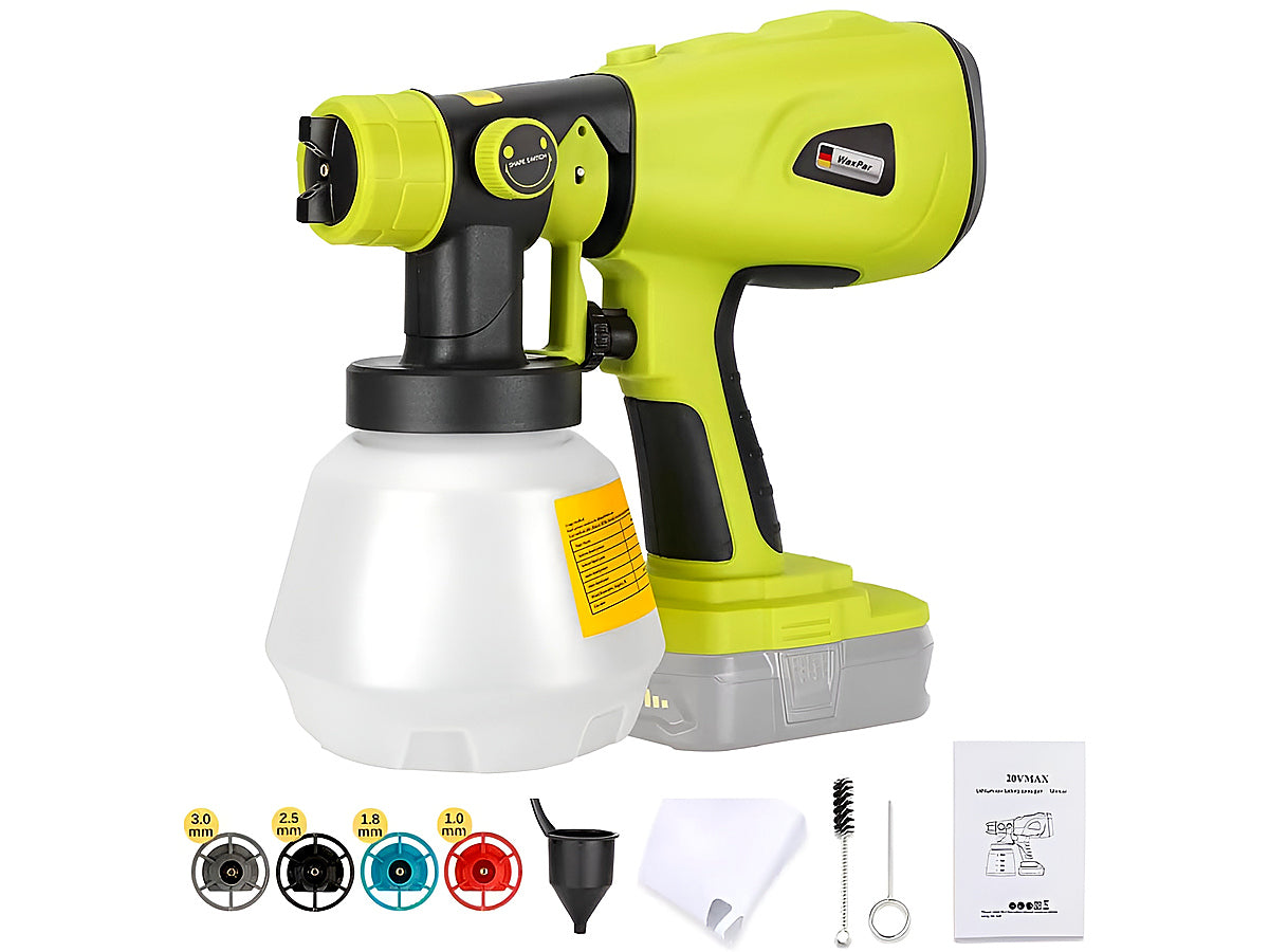 Cordless Paint Spray Gun for Ryobi Battery