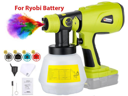 Cordless High Pressure Spray Gun Paint Sprayer