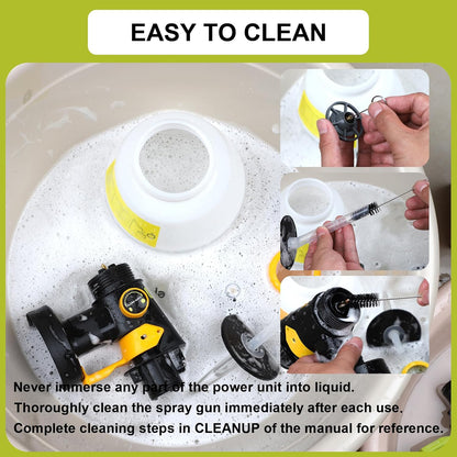 Cordless High Pressure Spray Gun Paint Sprayer