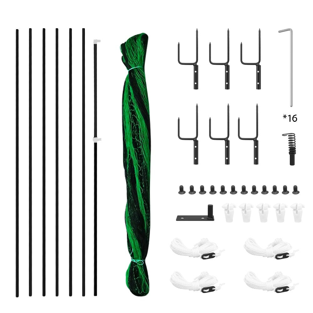 12M Chicken Fence Hen Poultry Coop Farm Runs Mesh Cage Net Habitat Safe House Pen