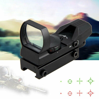 Red Green Dot Sight Tactical Holo 4 Reticle