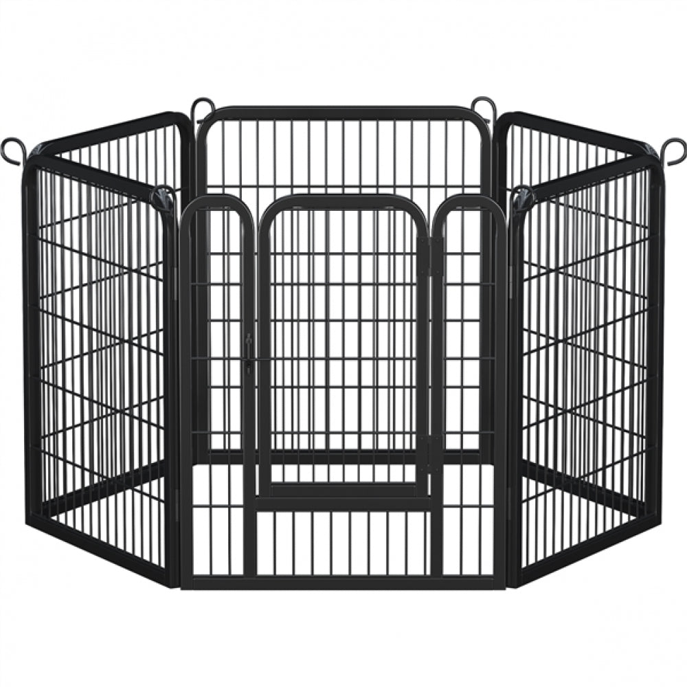 Steel Dog Cat Exercise Barrier Outdoor Indoor Fence