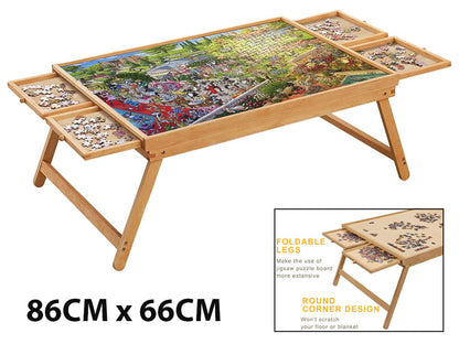 Puzzle Table Craft Board Game Table Jigsaw Game Table 1500 Piece