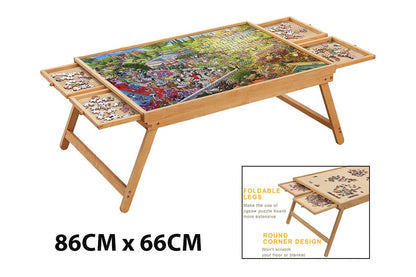 Puzzle Table Craft Board Game Table Jigsaw Game Table 1500 Piece