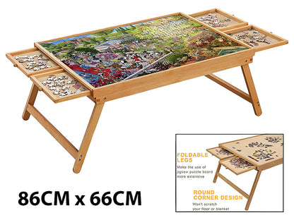 Puzzle Table Craft Board Game Table Jigsaw Game Table 1500 Piece
