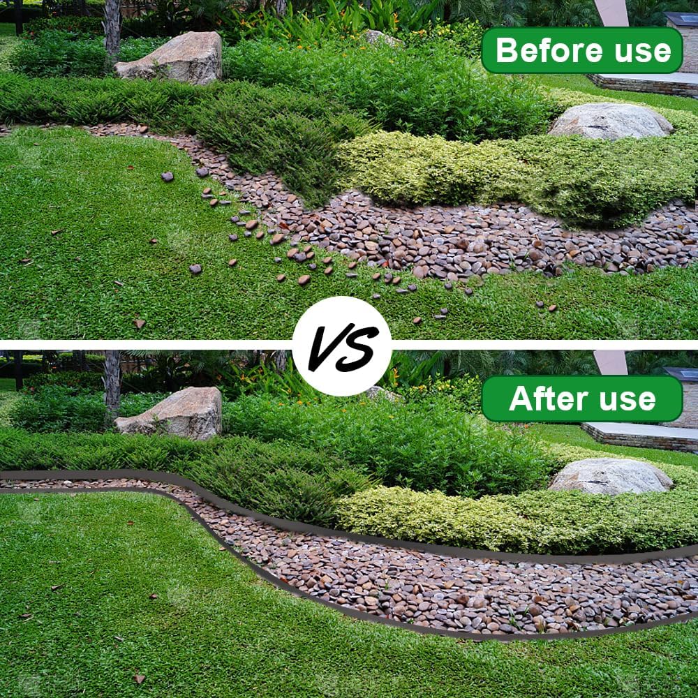 Garden Lawn Edging Landscape Edging 10Mx2PCS