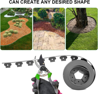 Garden Lawn Edging Landscape Edging 10Mx2PCS