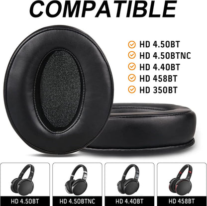 Replacement Ear Pads Cushions for Sennheiser HD 4.50 HD4.50 BTNC Headphones