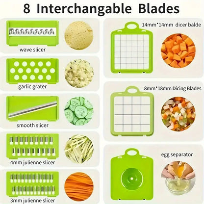 15 in 1 Vegetable Chopper Mandoline Slicer