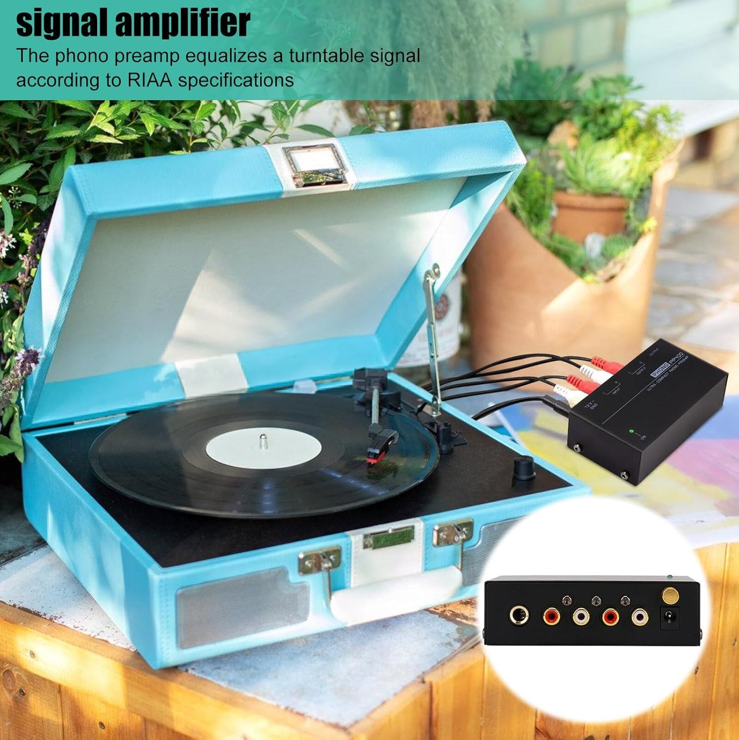 Phono Preamp For Turntable PP400