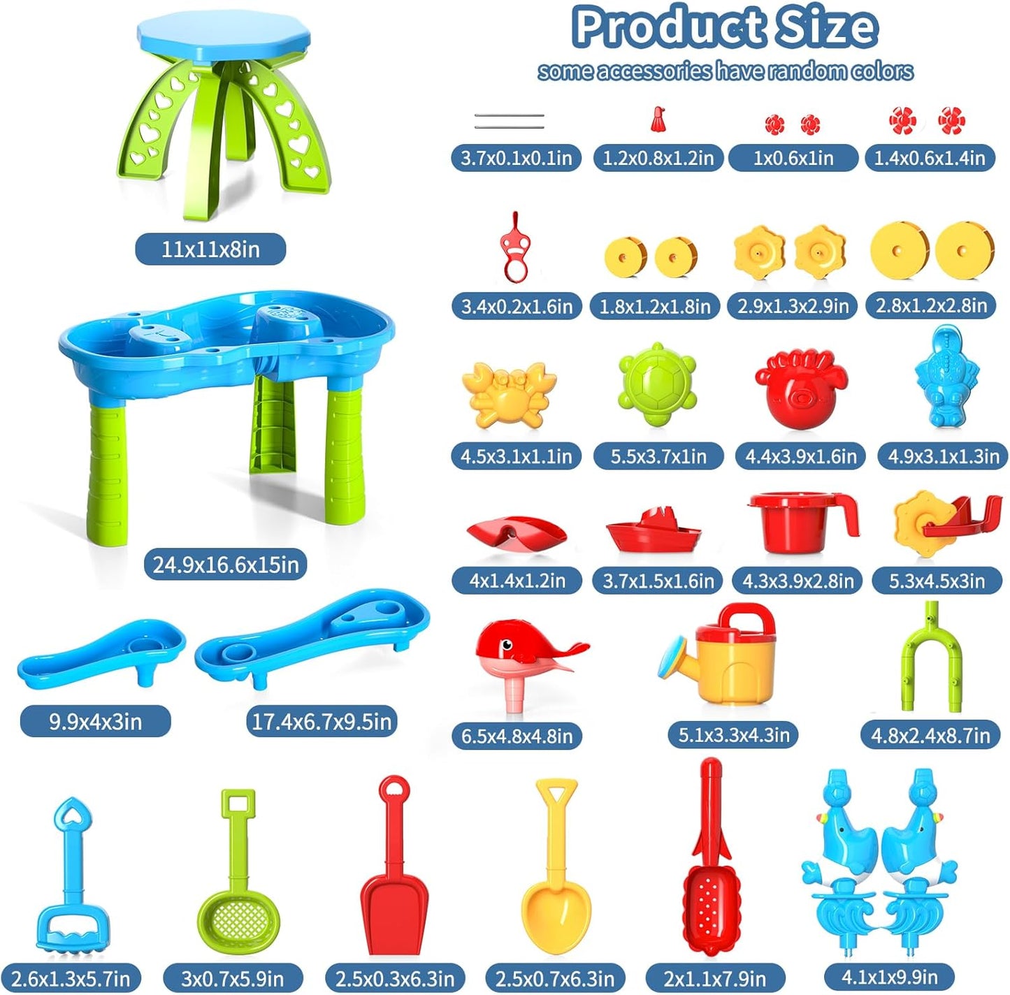 Sand Water Table 3in1