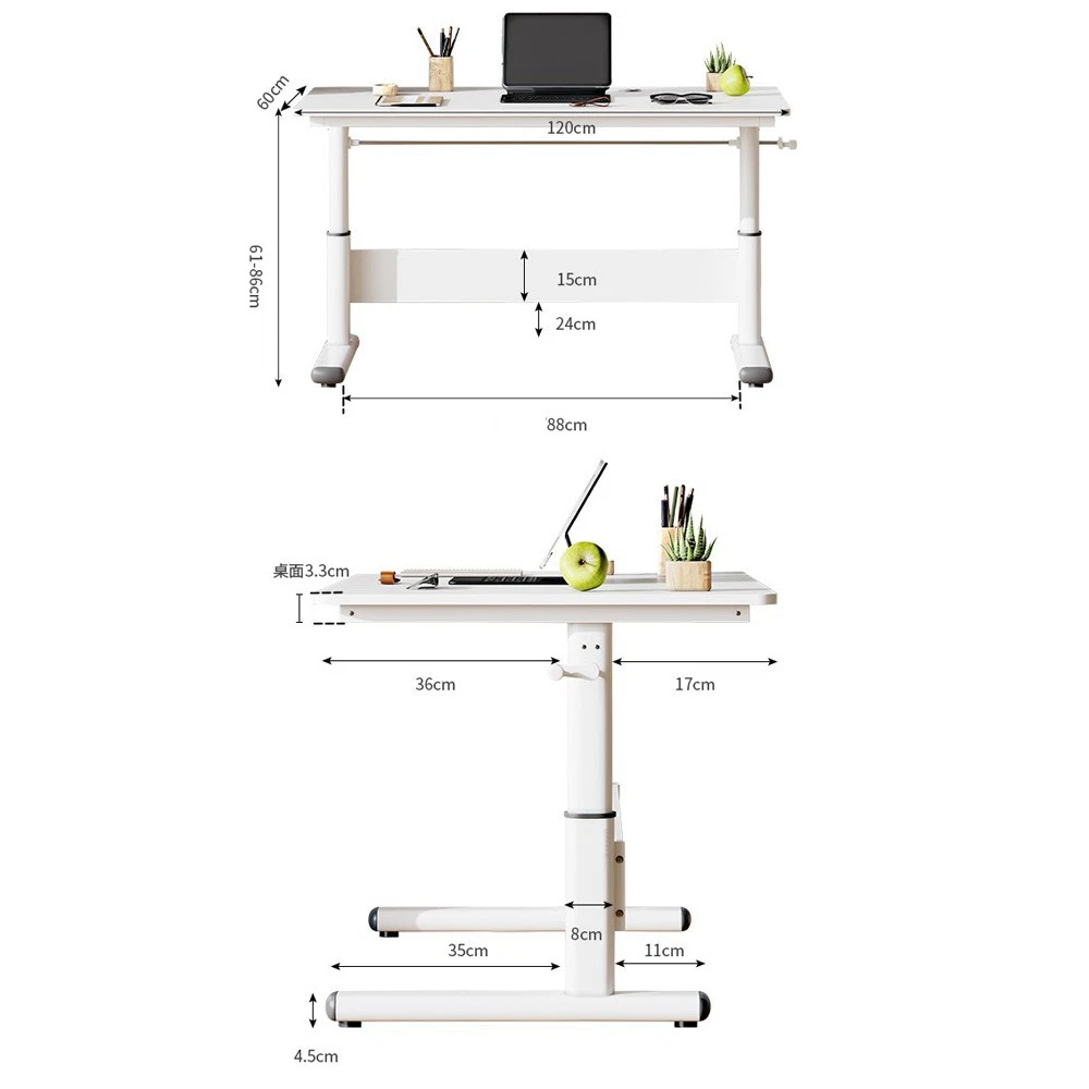 Height Adjustable Desk Table 100CM