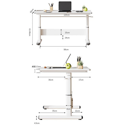 Height Adjustable Desk Table 100CM