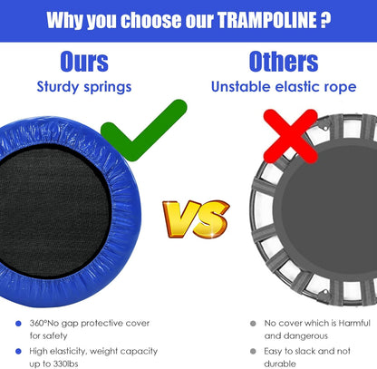 Trampoline Mini Foldable Portable Rebounder