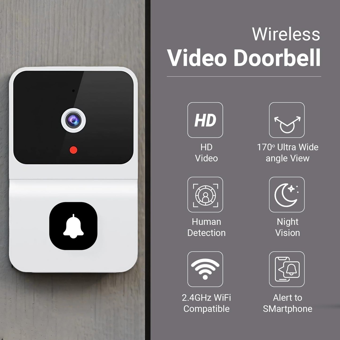 Smart WiFi Video Doorbell