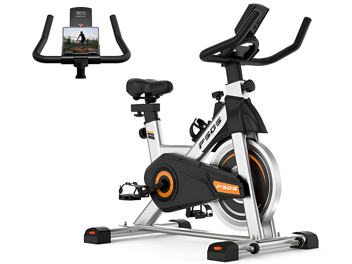 Adjustable Exercise Bike Spin Bike Heavy Duty